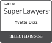 Super Lawyers Yvette Diaz, selected in 2025