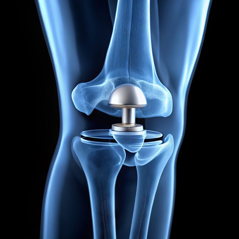 Medical device in knee