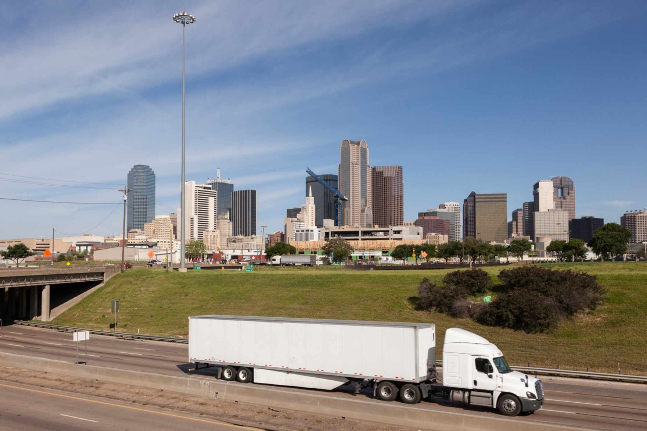 Las rutas de transporte por carretera más peligrosas de Dallas